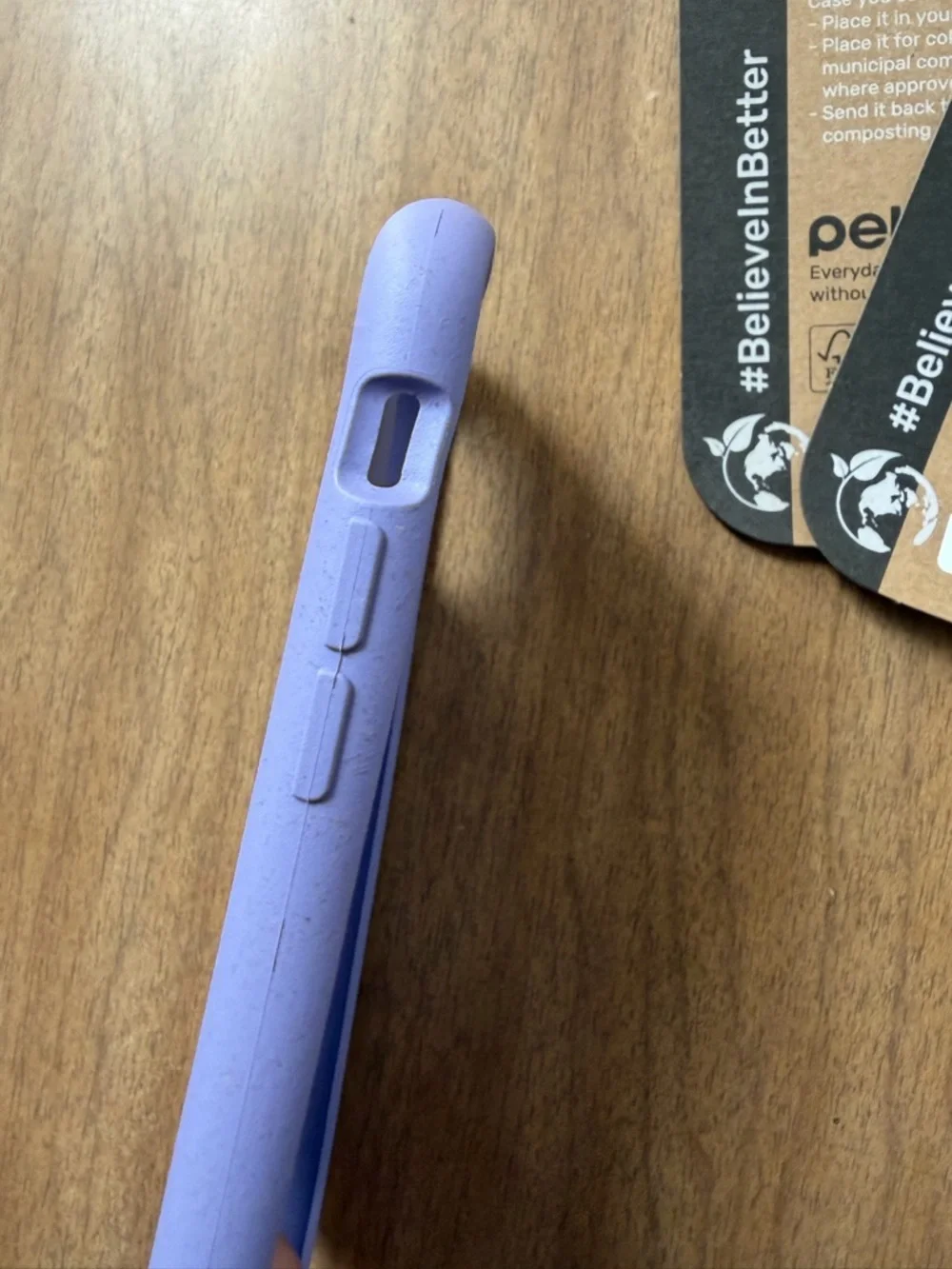 Lavender Eco-Friendly iPhone X Pela Case